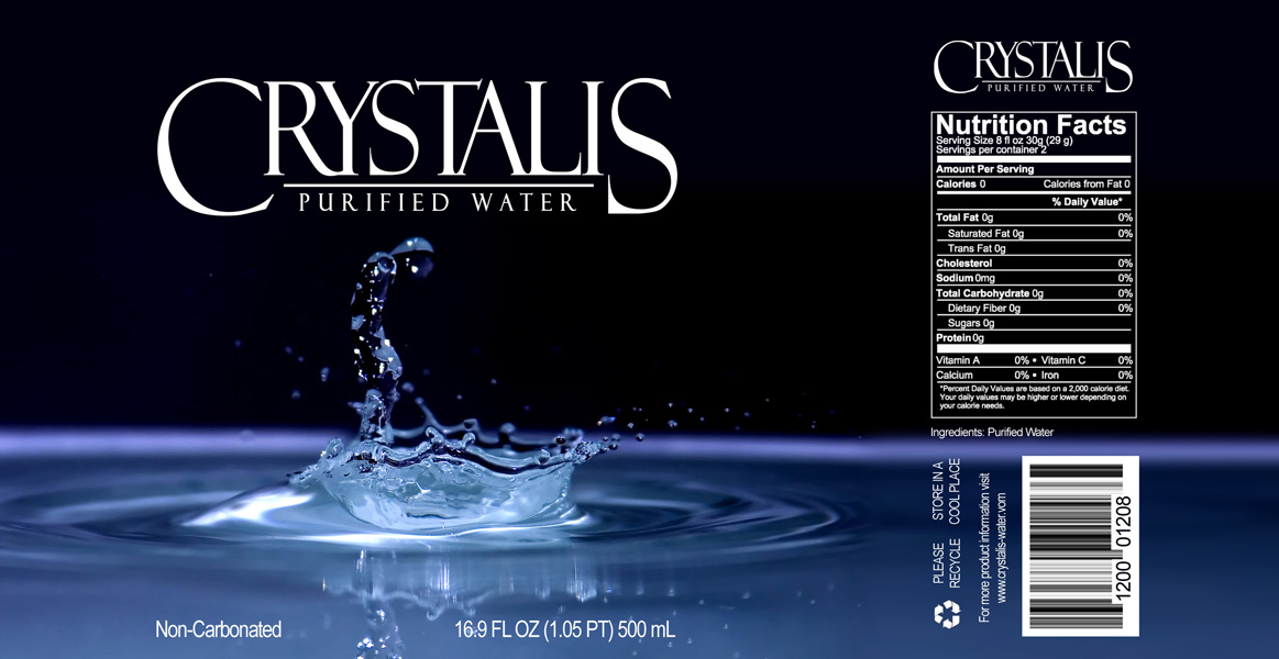 Crystalis Water Label - 2007