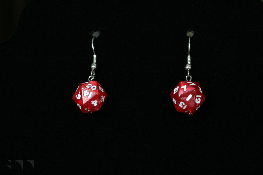 D20 Earrings - 2011